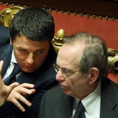 Renzi marca a uomo Padoan: Bruxelles è un problema tuo