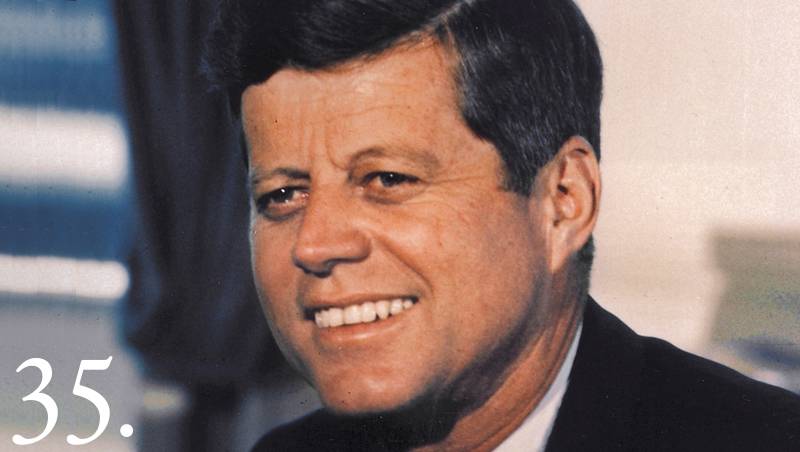 Ecco i politici più amati da John F. Kennedy, conservatore a sorpresa