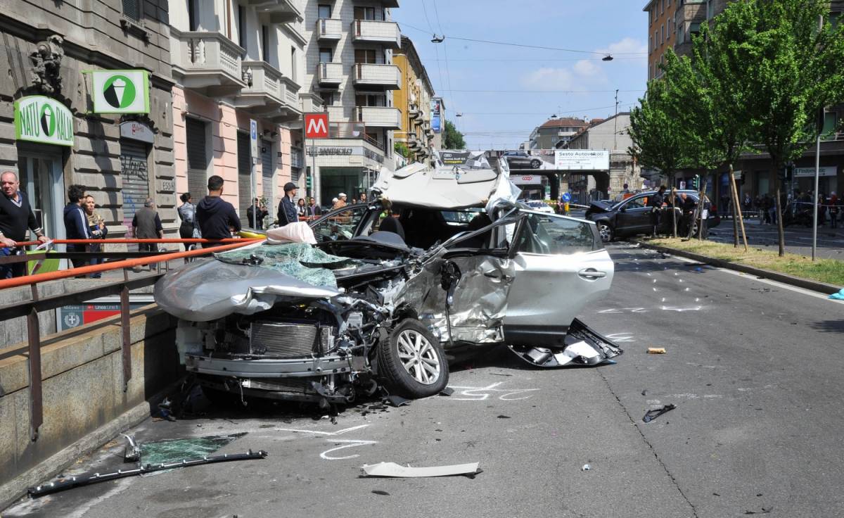 Milano, arrestato il pirata della strada che si difende:  "E' stato un colpo di sonno"
