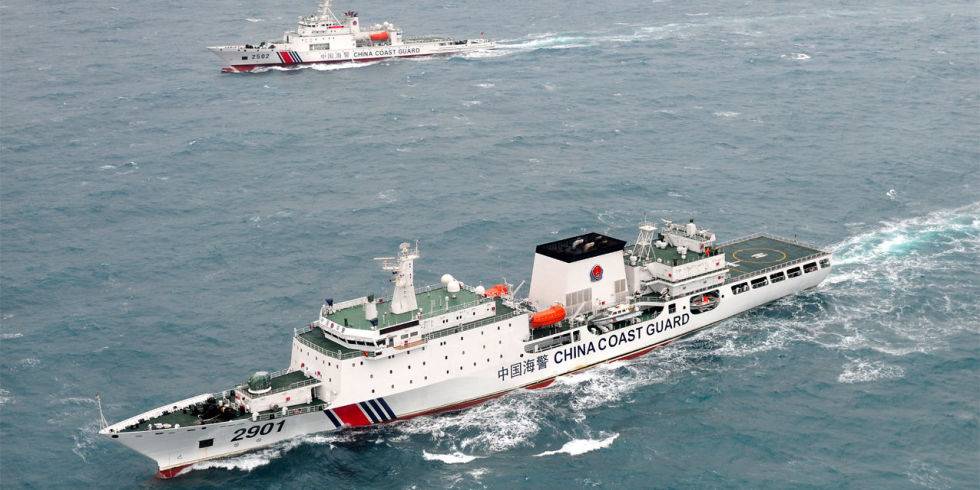 Flotta Bianca in pattugliamento nel Mar Cinese Meridionale
