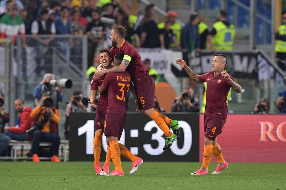 La Roma rimanda la festa della Juventus. E si riprende il secondo posto