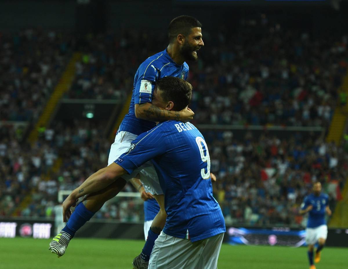 L'Italia si diverte contro il Liechtenstein: 5-0, ma  è sempre seconda dietro la Spagna