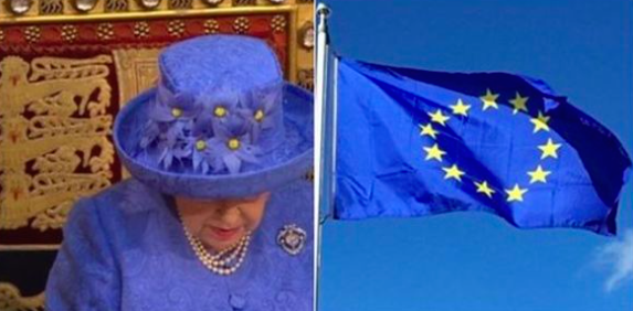 Il cappello della Regina è un messaggio segreto anti-Brexit?