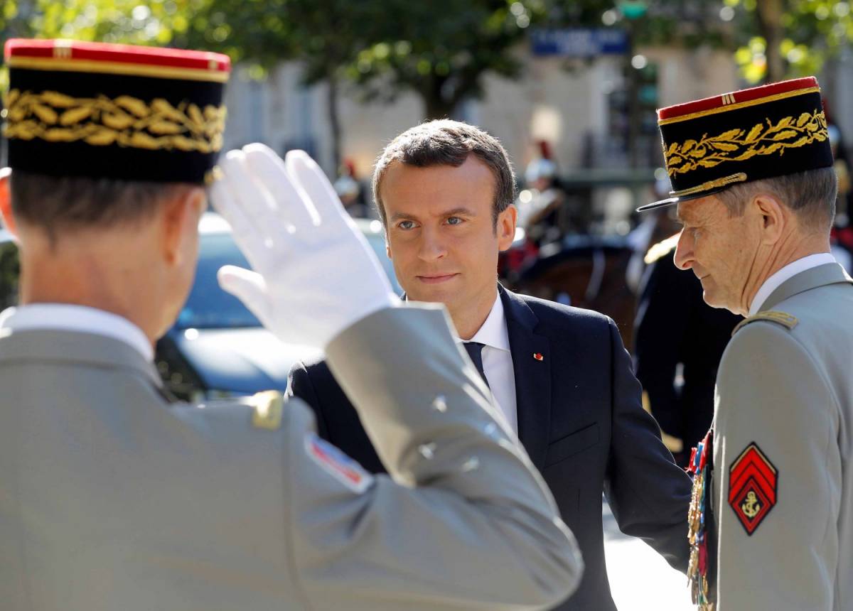 Emmanuel Macron alla parata del 14 luglio: "Nulla separerà l'amicizia tra Francia e Stati Uniti"