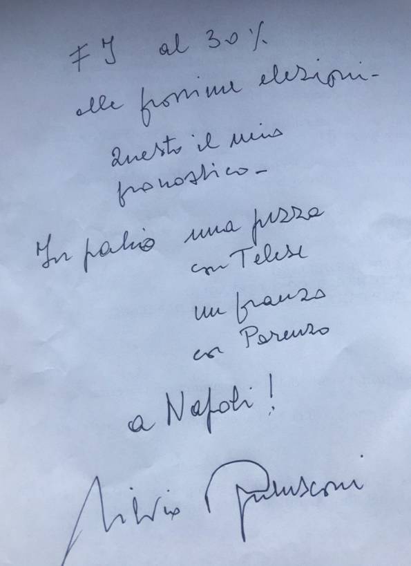 La "scommessa" di Berlusconi con Parenzo e Telese