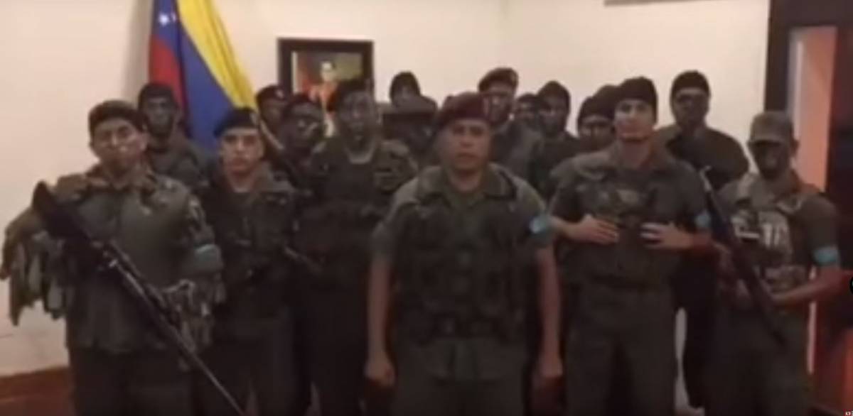 Venezuela, gruppo di militari annuncia rivolta anti-Maduro