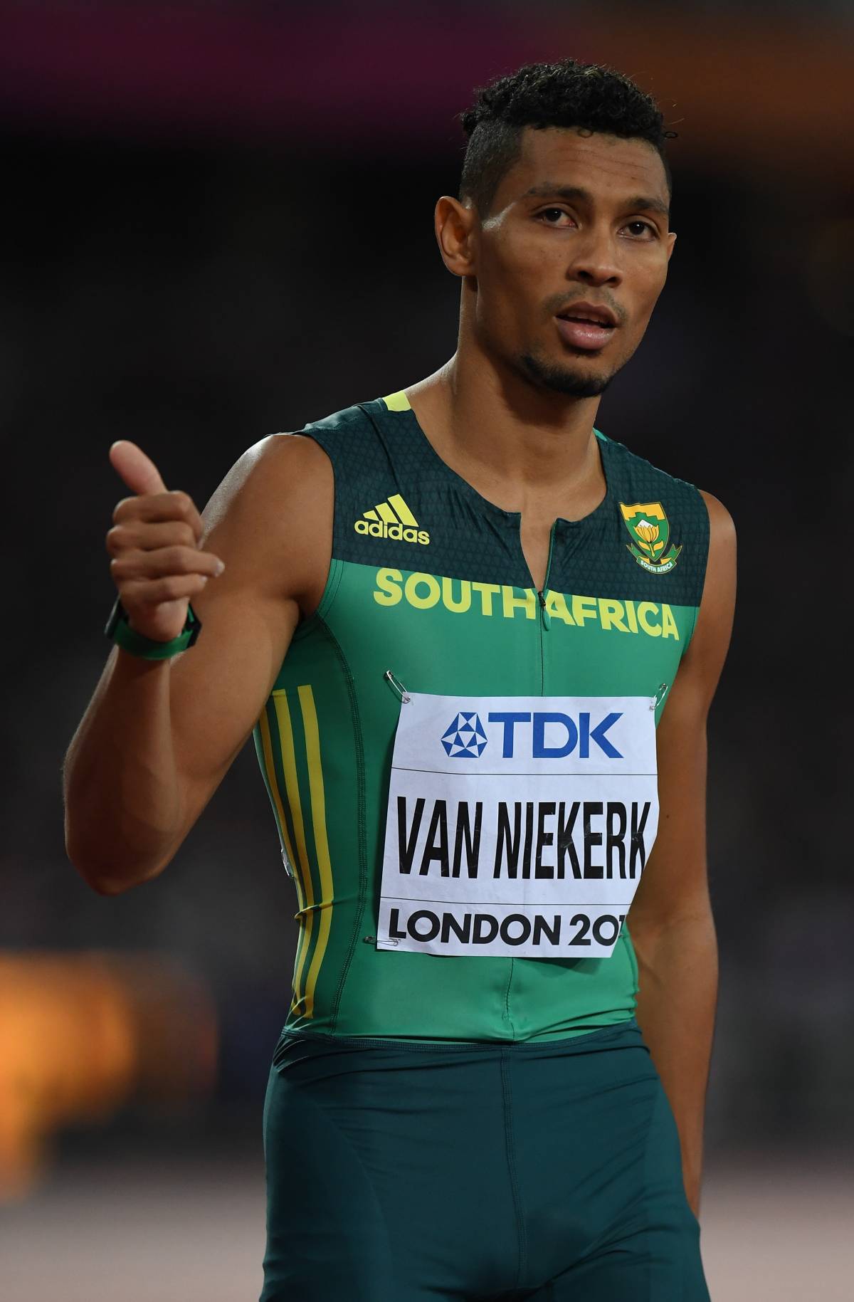 Van Niekerk, primo oro ma non è l'erede di Bolt