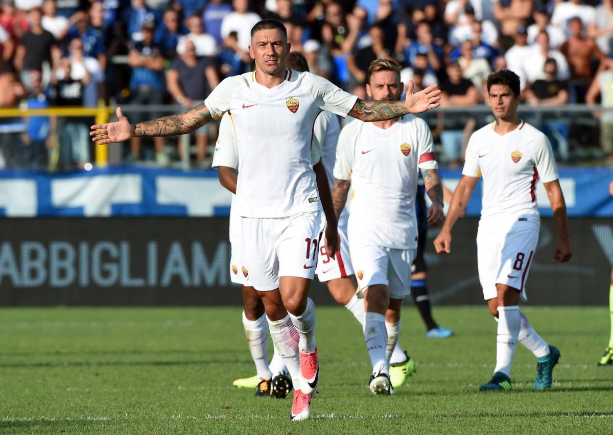 Alla Roma basta una punizione di Kolarov: Atalanta ko 1-0