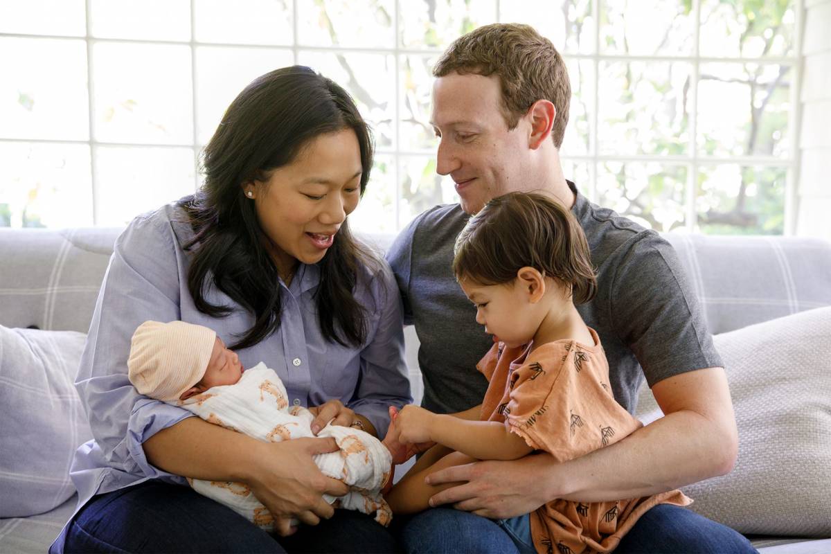 L'annuncio di Zuckerberg: è nata la piccola August