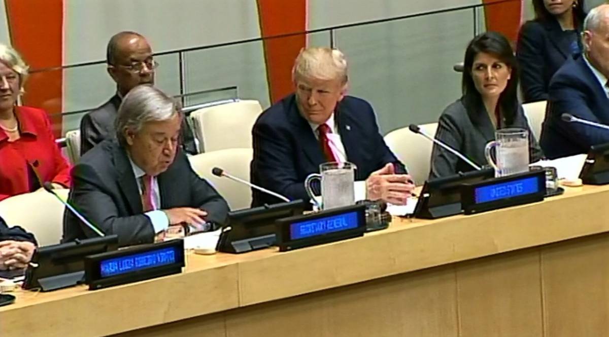 Trump parla all'Onu: "Affermato il nostro impegno alla riforma dell'Onu"