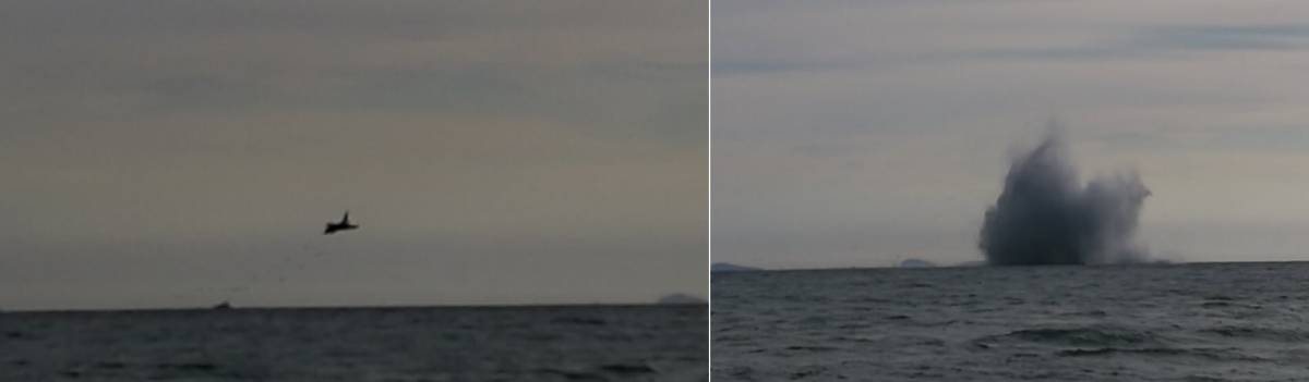 Show delle Frecce tricolori a Terracina: aereo in acqua, muore un pilota