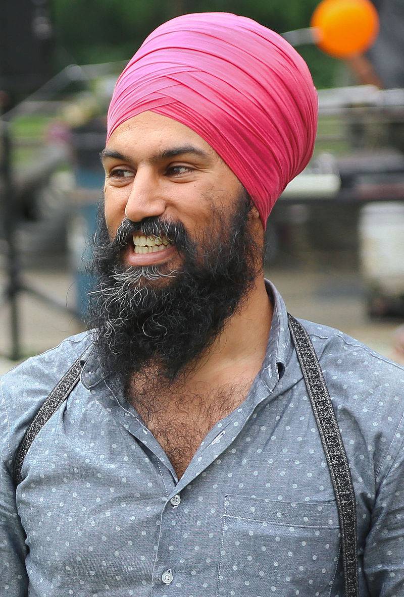 Singh, l'indiano con il turbante che guida la sinistra canadese