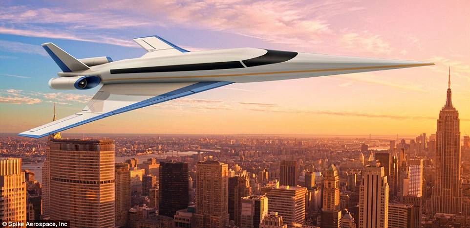 Il nuovo jet supersonico: da Londra a New York in tre ore