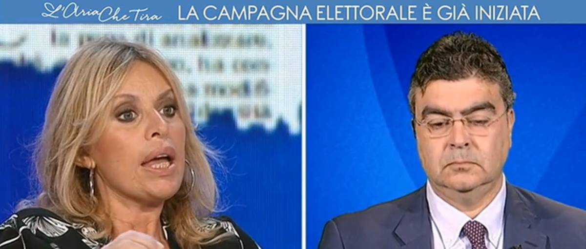 Petacci, l'attacco di Alessandra Mussolini: "​Gene Gnocchi, tu sei un verme"