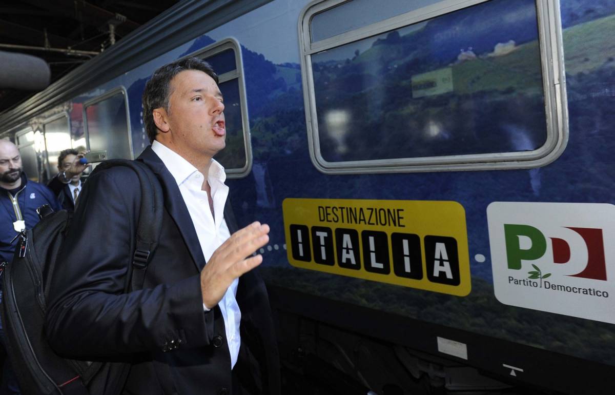 Bruciati cinque punti in cinque mesi: il Pd di Renzi è in caduta libera