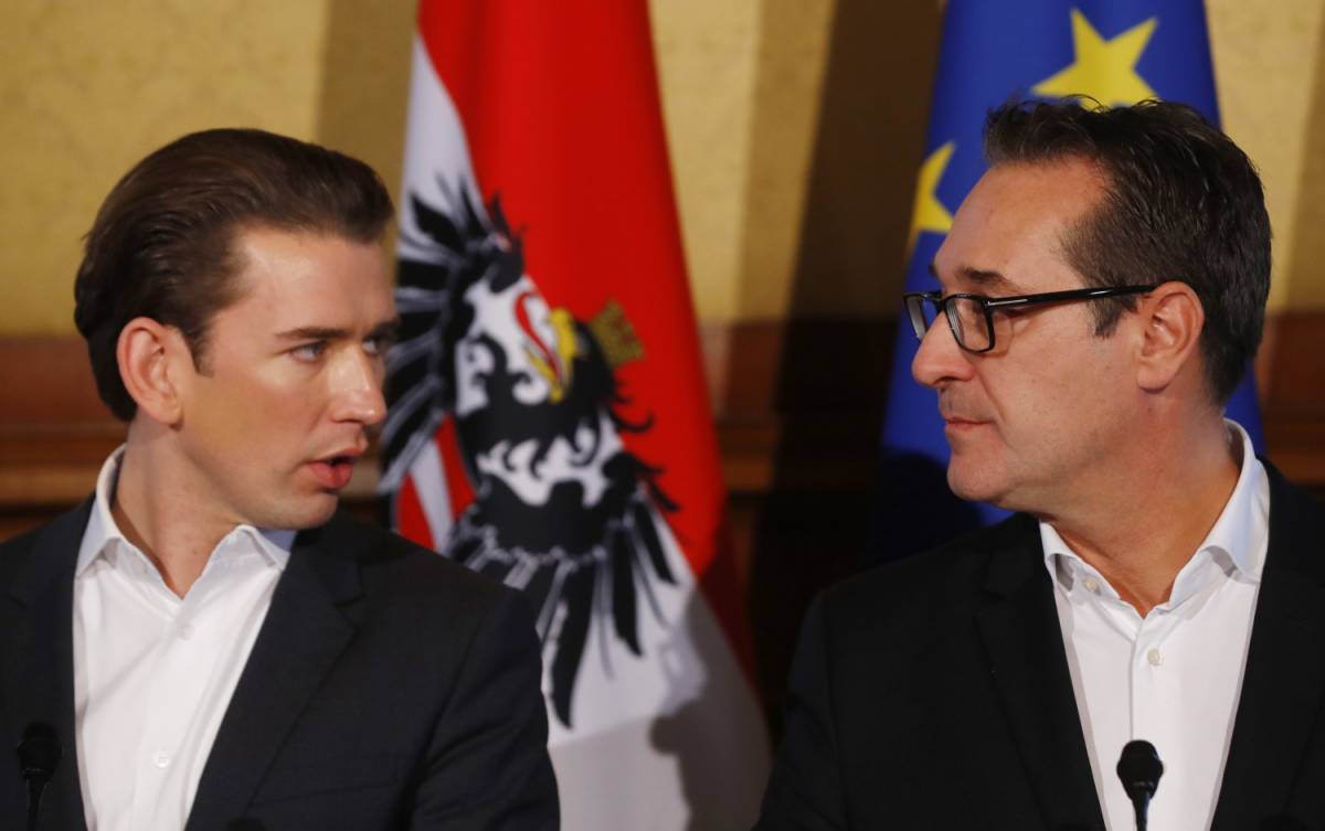 Kurz apre all'estrema destra, ma assicura: "Sarà un governo europeista"