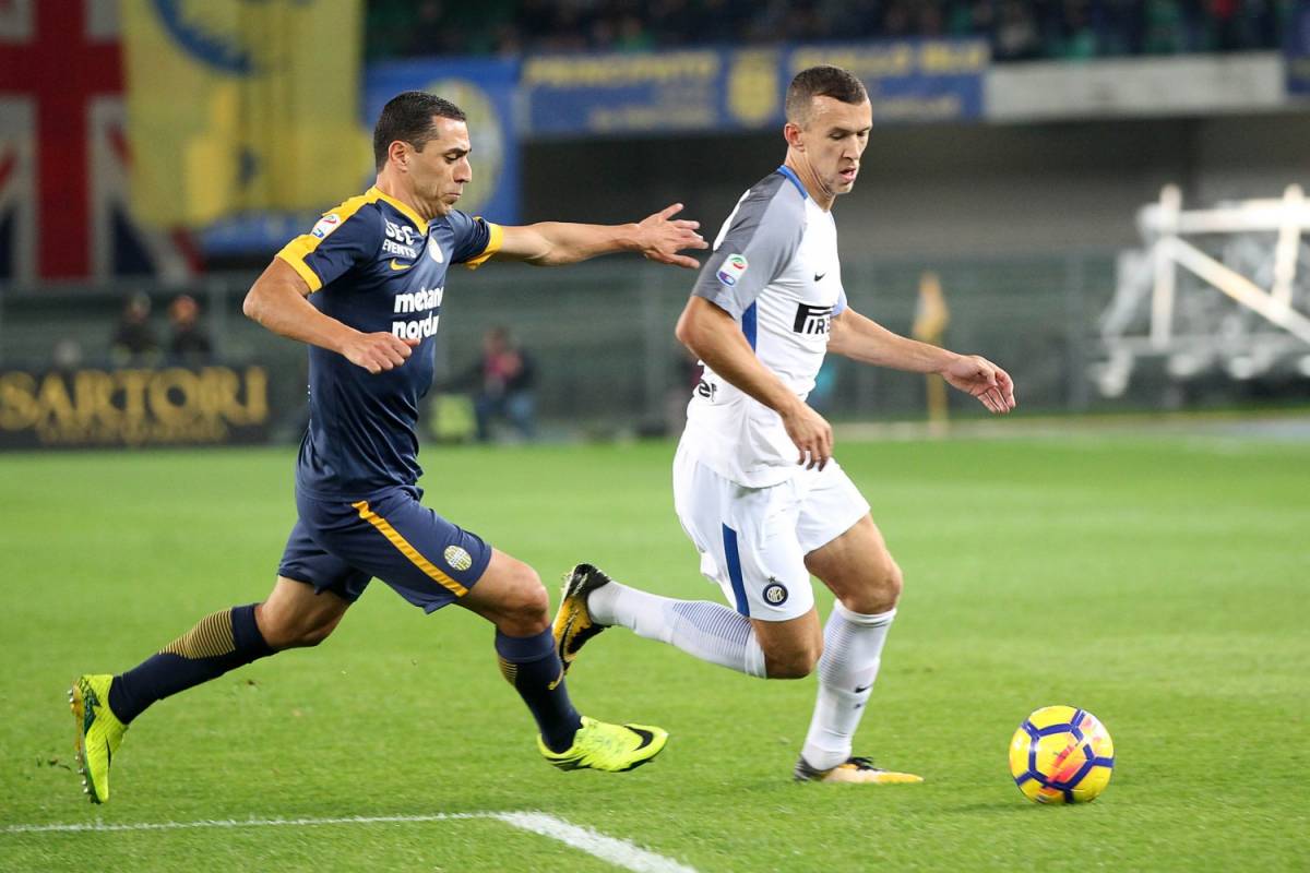 Perisic fa gioire l'Inter: 2-1 al Verona e secondo posto a -2 dal Napoli