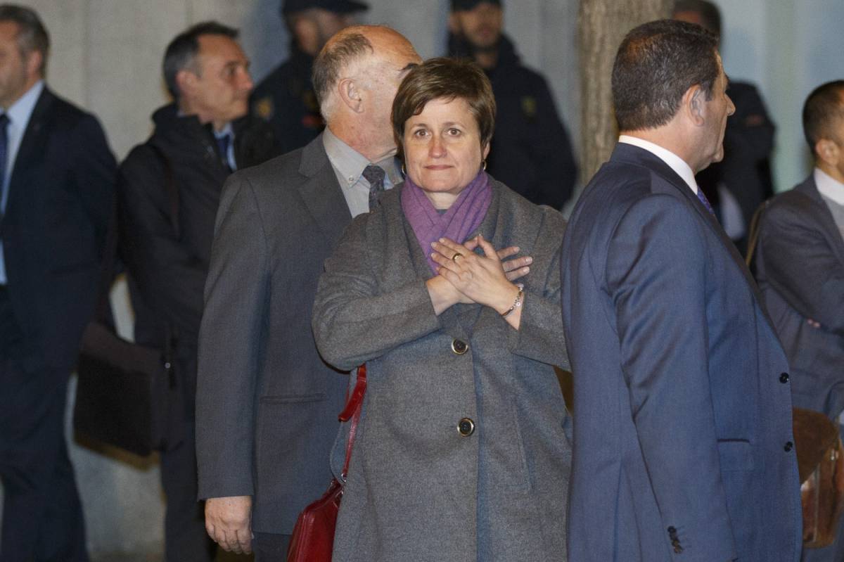 Forcadell e i parlamentari della Catalogna lasciano il carcere