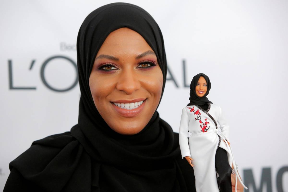 La Prima Barbie 'velata' ha il volto dell'atleta Ibtihaj Muhammad