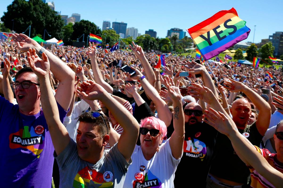 Australia, sì a nozze gay in referendum via posta
