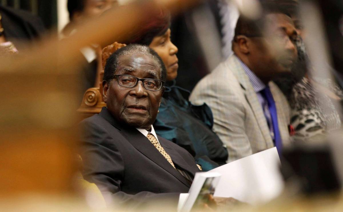 Dopo l'intervento dell'esercito Mugabe ritorna a farsi vedere