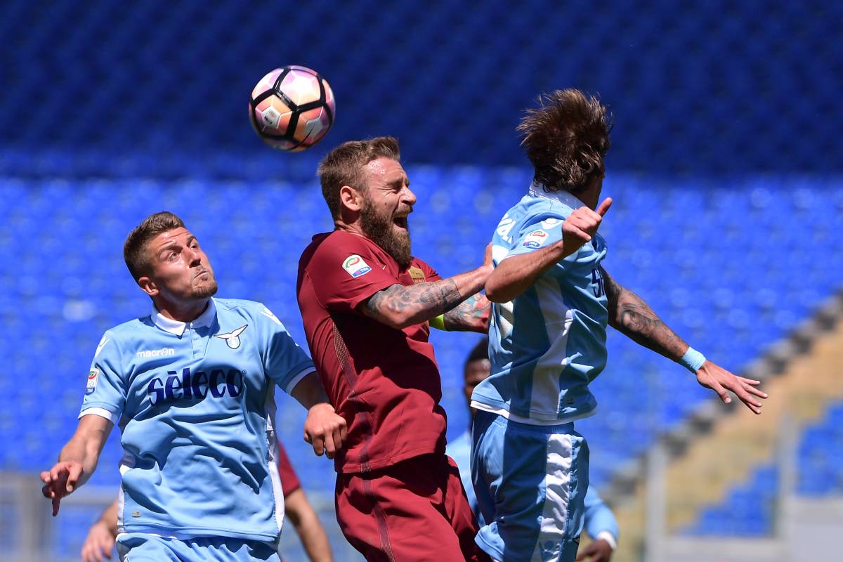 Roma-Lazio, sfida da vertigini. Mai un derby così d'alta quota