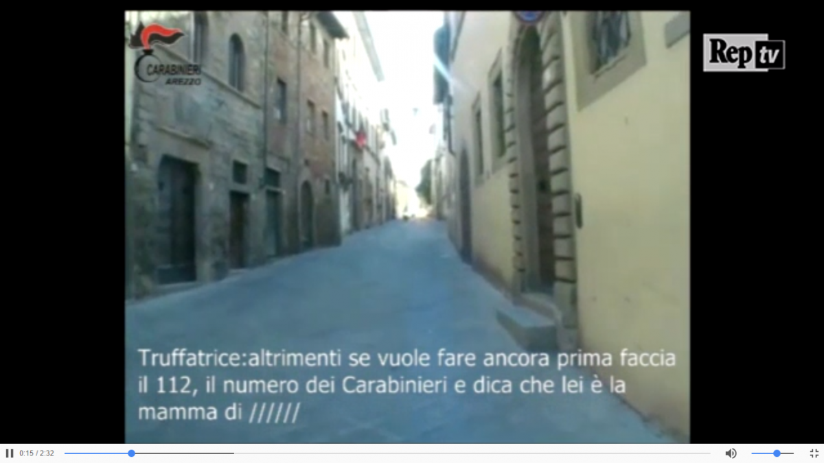 Arezzo, si fingevano carabinieri per truffare gli anziani