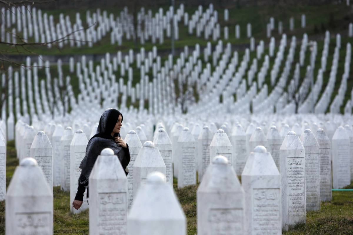 Il Memoriale di Potocari commemora il Genocidio di Srebrenica