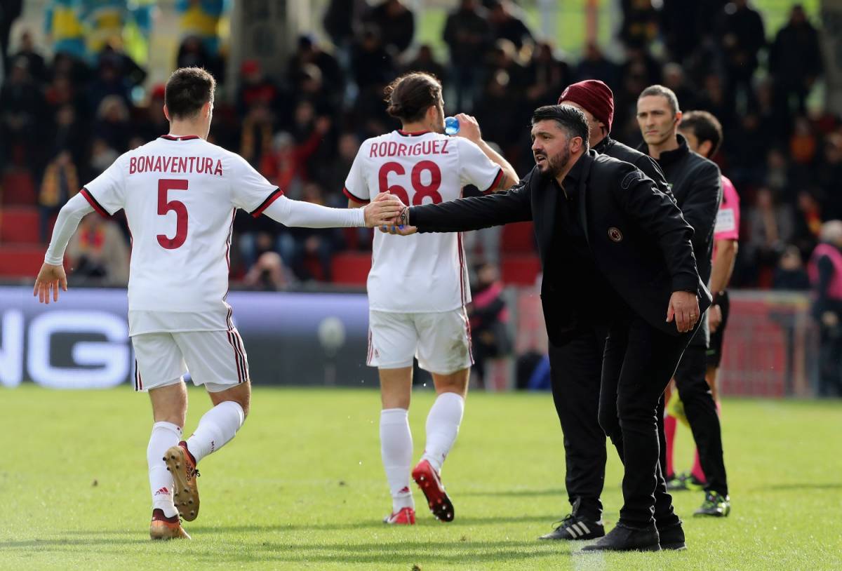 Gattuso, debutto record dà un punto al Benevento Che segna con il portiere