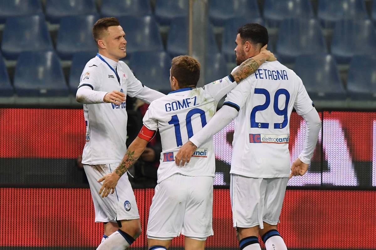L'Atalanta batte 2-1 a domicilio il Genoa: nerazzurri a quota 23 punti