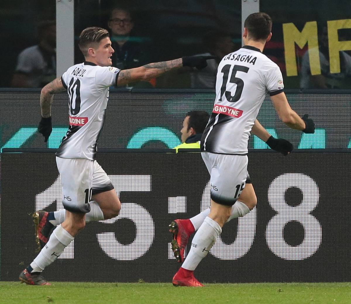 L'Inter cade per la prima volta: l'Udinese batte 3-1 i nerazzurri