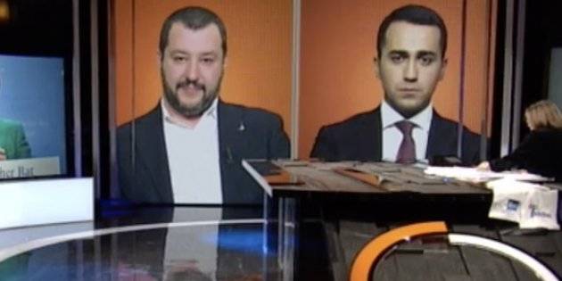 La "fuga" di Di Maio in tv: "C'è Salvini? Vi saluto..."