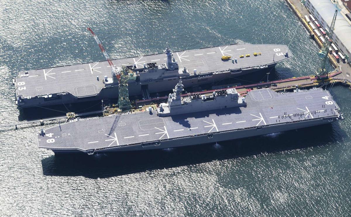 Il Giappone sta per annunciare le portaerei difensive