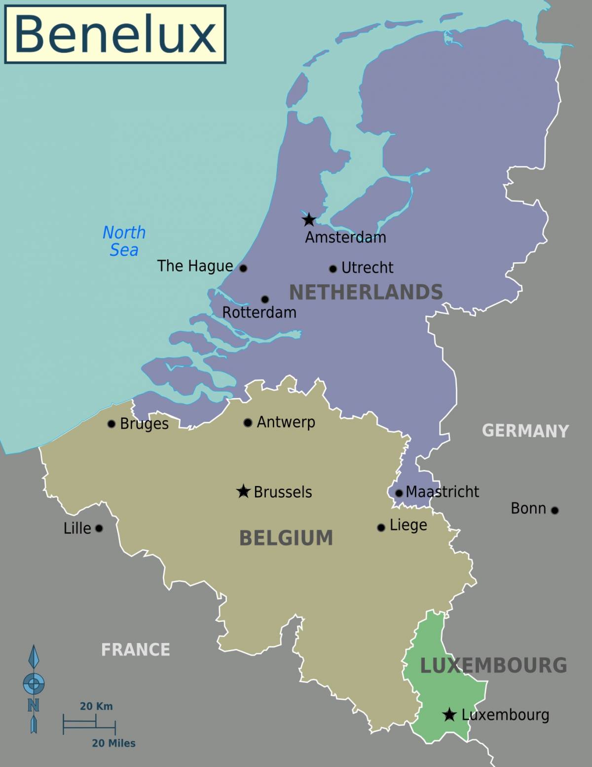 Il 2018 cambia la mappa: il Belgio si rimpicciolisce