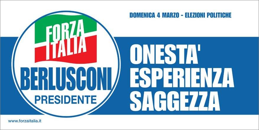 Berlusconi riappende i manifesti 6x3