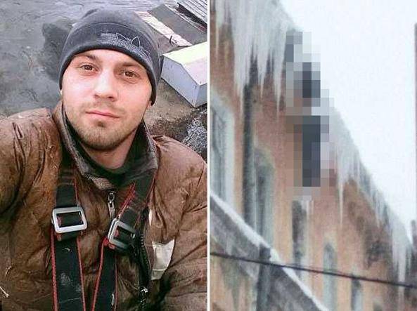 Russia, climber muore congelato morto  mentre si appende a un palazzo