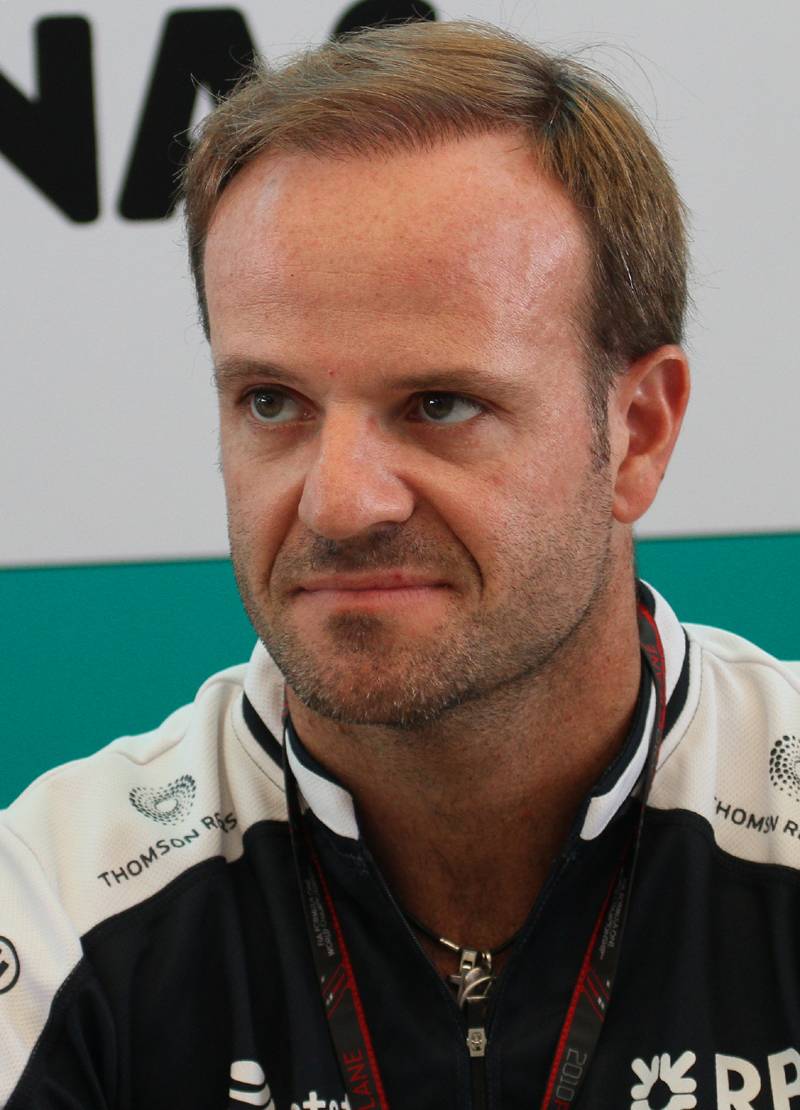 Malore per Rubens Barrichello: "Ho un problema a una vena"