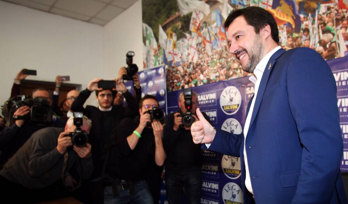 Salvini: non uso i miei voti per rimettere in sella Renzi