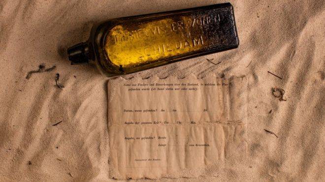 Trovato il messaggio in bottiglia più antico al mondo