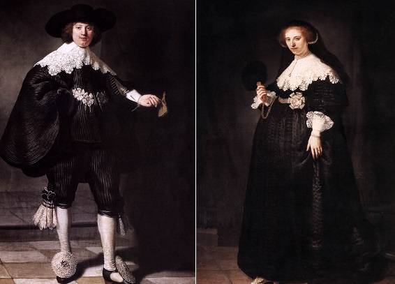 Tutta l'High Society dell'arte europea è invitata alla festa degli sposi di Rembrandt