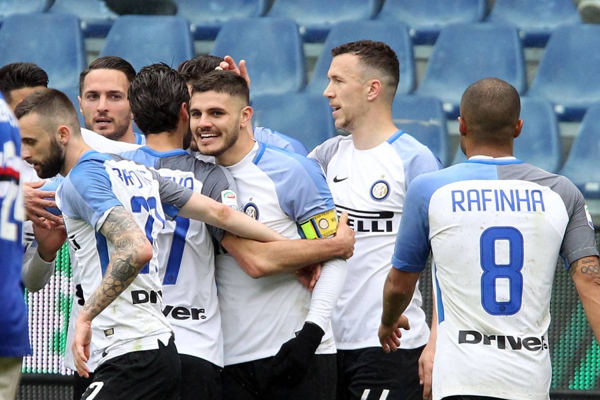 L'Inter risorge contro la Sampdoria: 5-0 con poker di Icardi e quarto posto