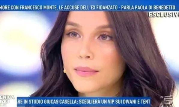 Paola Di Benedetto conferma la versione del suo ex: "Ci siamo baciati"