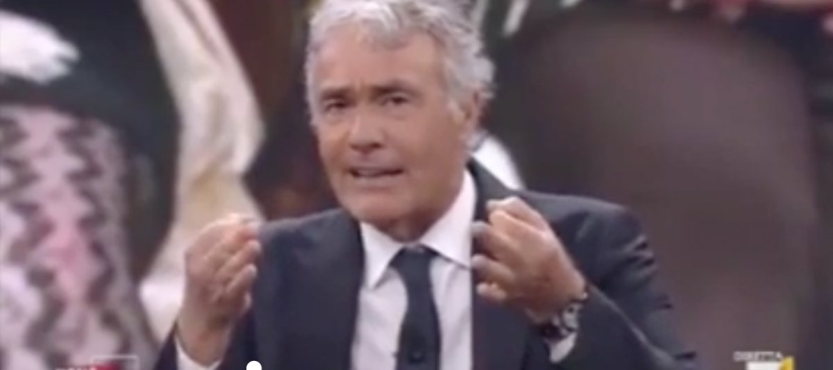 Giletti sbotta in diretta: ​"Mi vergogno dell'Italia"