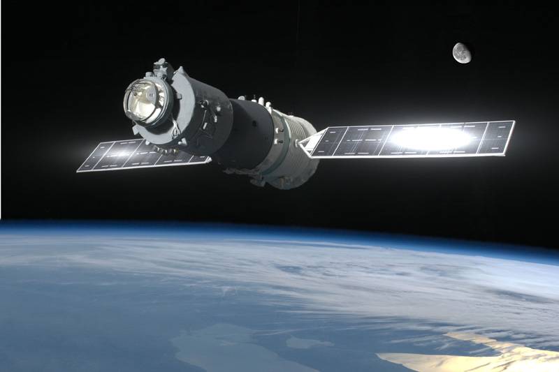 La stazione spaziale cinese Tiangong potrebbe precipitare sulla Terra a Pasqua
