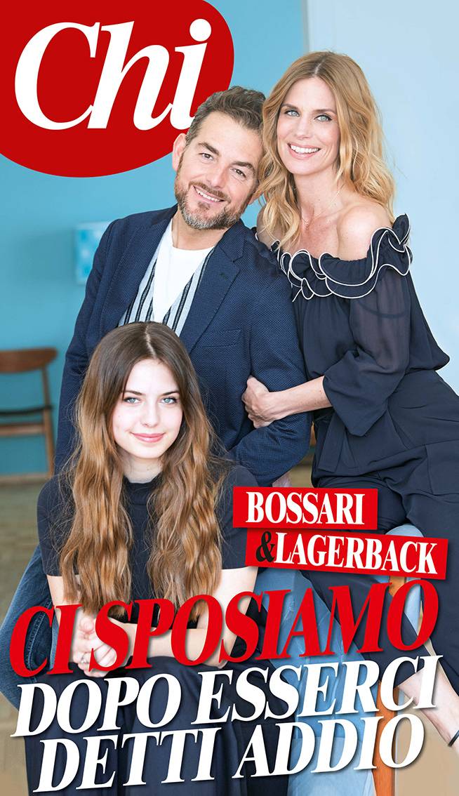 Daniele Bossari e Filippa Lagerback: "Ci sposiamo, ma non facciamo un altro figlio"