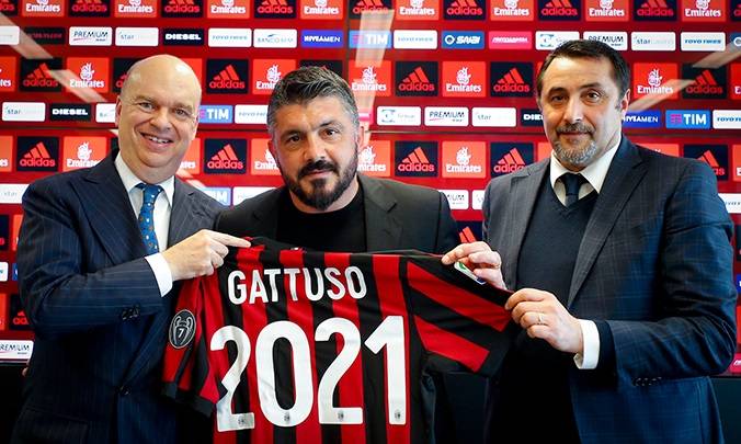 Milan, Gattuso è inquieto: l'ombra di Conte sulla testa di Ringhio