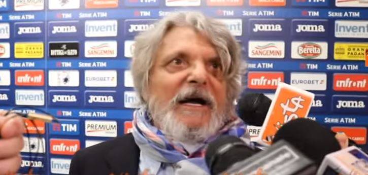 Sampdoria, Ferrero riceve il Tapiro d'oro: "Hanno voluto fare clamore, è Natale"