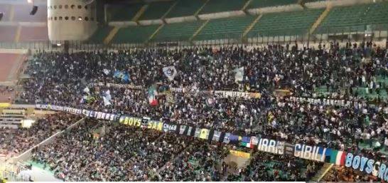 Boiocchi, in Curva Nord l'omaggio degli ultrà dell'Inter. Ma il resto dello  stadio fischia