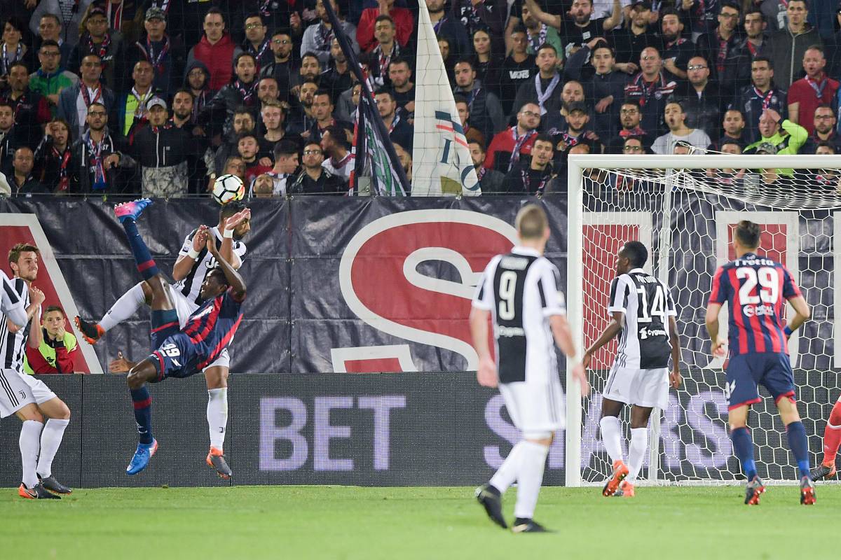 Il Crotone è insensibile e ferma la Juventus Simy, gol alla Ronaldo