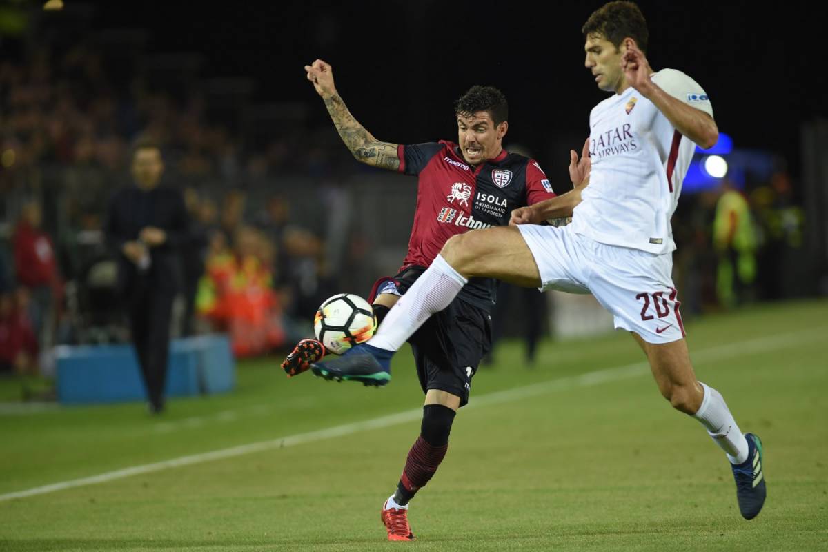 La Roma passa a Cagliari: 0-1